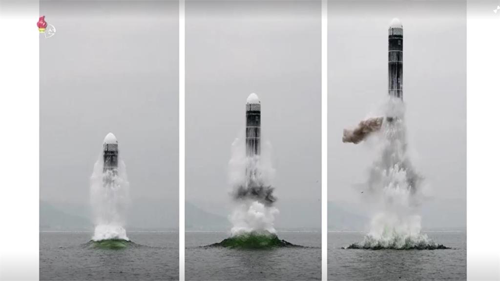 北朝鮮試射　朝中社:成功發射新型潛射彈道飛彈