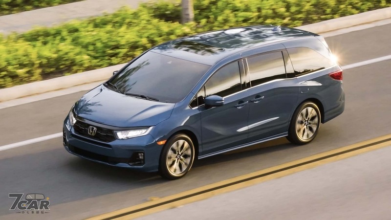 換臉升級配備　美規 2025 Honda Odyssey 登場