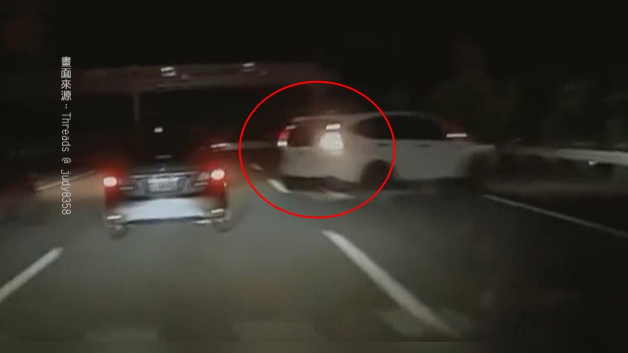 國3竹南段休旅車竟在「倒車」　離譜行為害慘後車失控釀4傷
