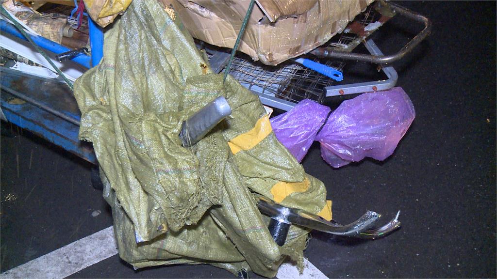 疑下雨天視線不佳 機車騎士撞死拾荒婦