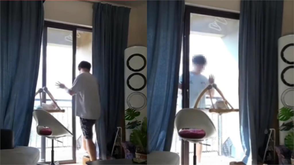 飼主慘遭愛貓「反鎖陽台2小時」！網見「對看無言」笑翻：故意的吧？