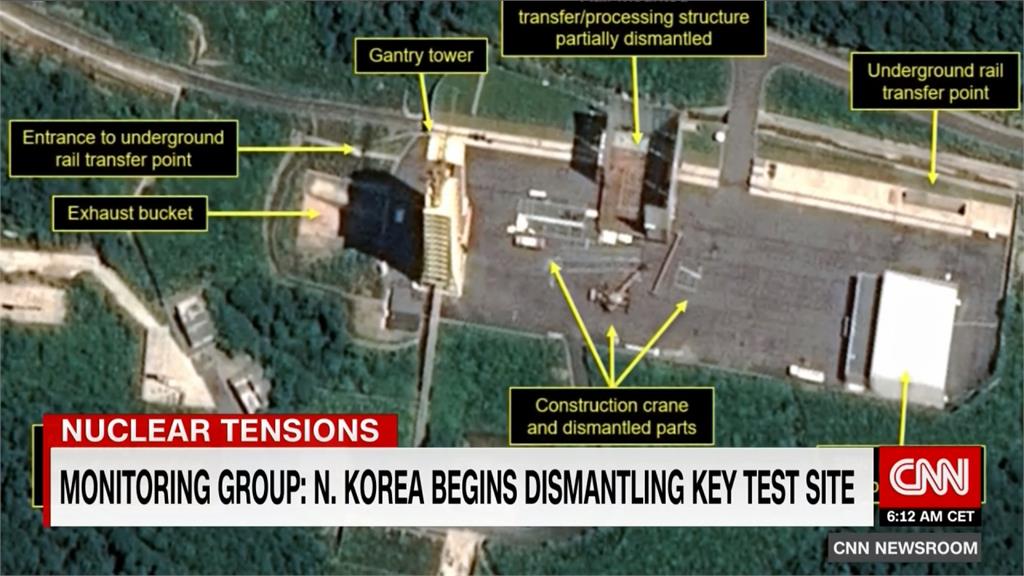 兌現去核承諾？北朝鮮拆衛星發射台