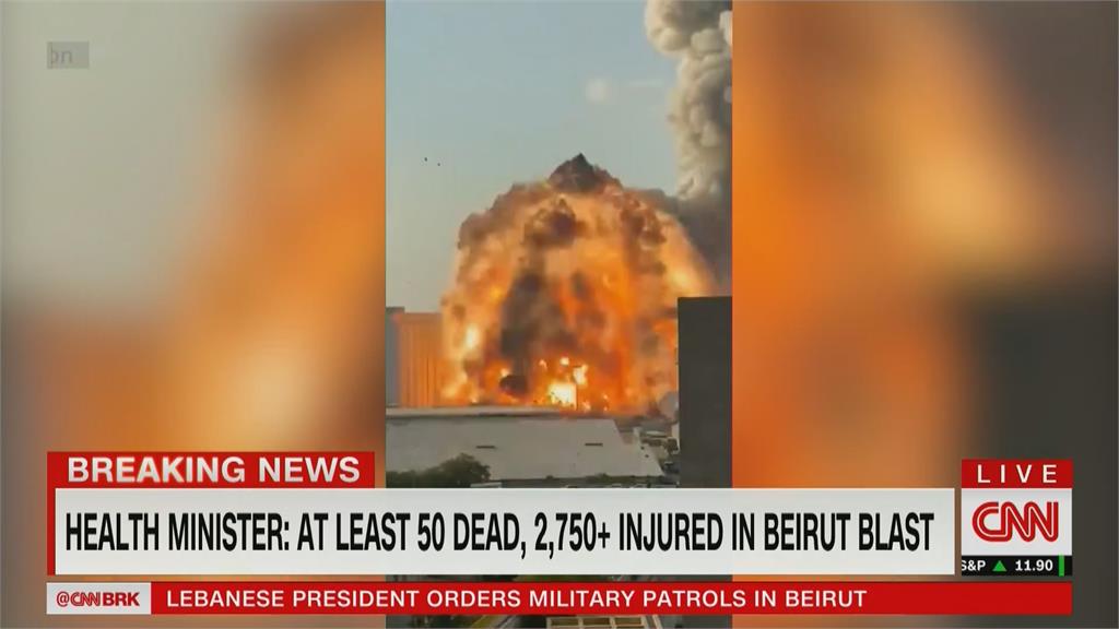 轟！黎巴嫩首都驚天爆78死、近4千傷 首長：如核彈攻擊