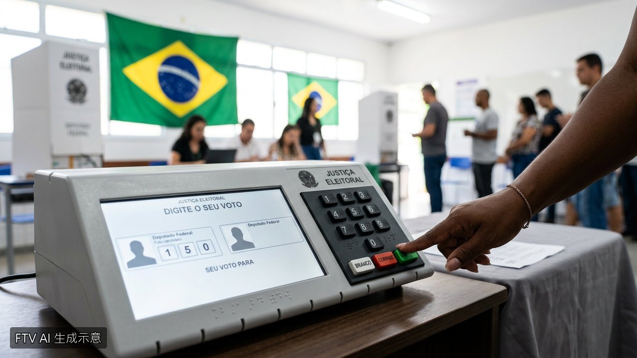 巴西大選民調 Lula第二輪支持度領先Flavio Bolsonaro