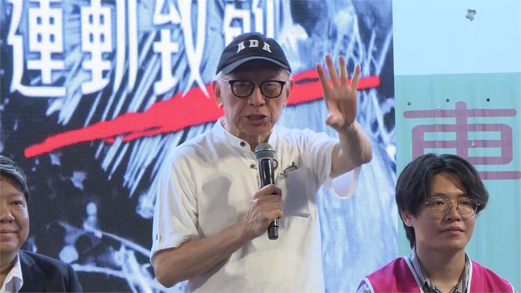 曹興誠現身中部挺罷團　籲民進黨要全力推動823罷免