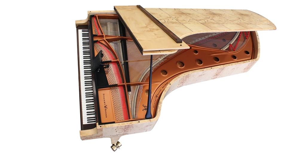108鍵9個八度　澳洲Wayne Stuart製琴廠的鋼琴「大作」！