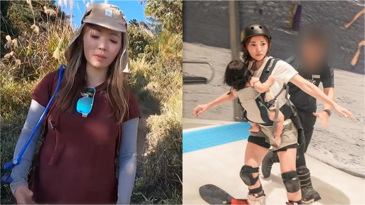 爆迎第8胎「7寶媽超扯」不只歧視資源班！揹嬰滑雪「喂吃器官」畫面流出