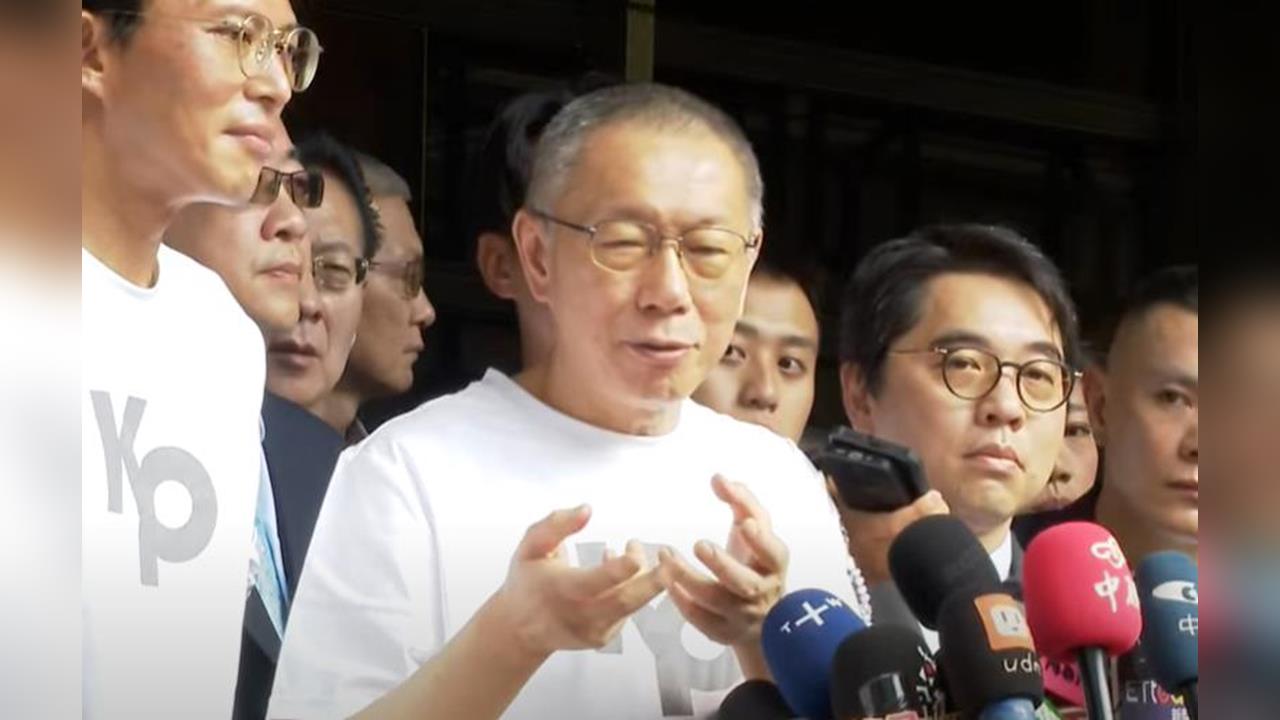 快新聞／柯文哲結束羈押！　引韓國瑜金句稱：現在才知健保看門診要170元