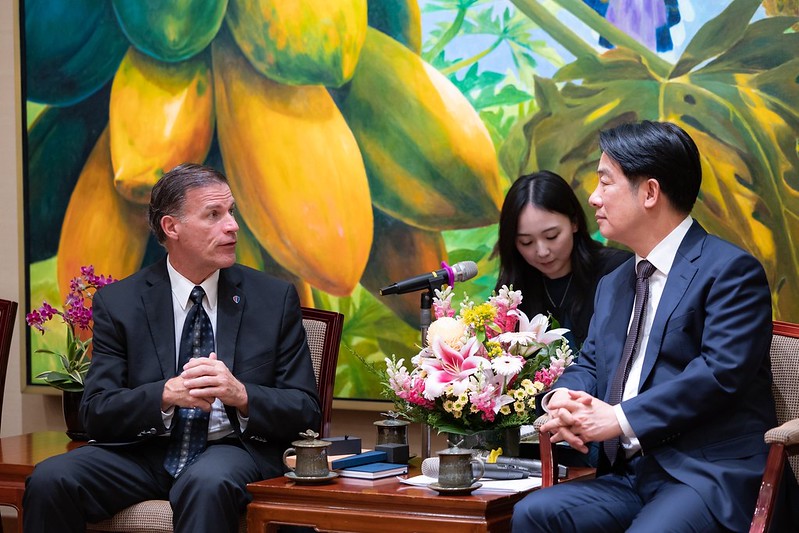 快新聞／前美軍印太司令率團拜訪　賴清德：期待未來與川普政府緊密合作