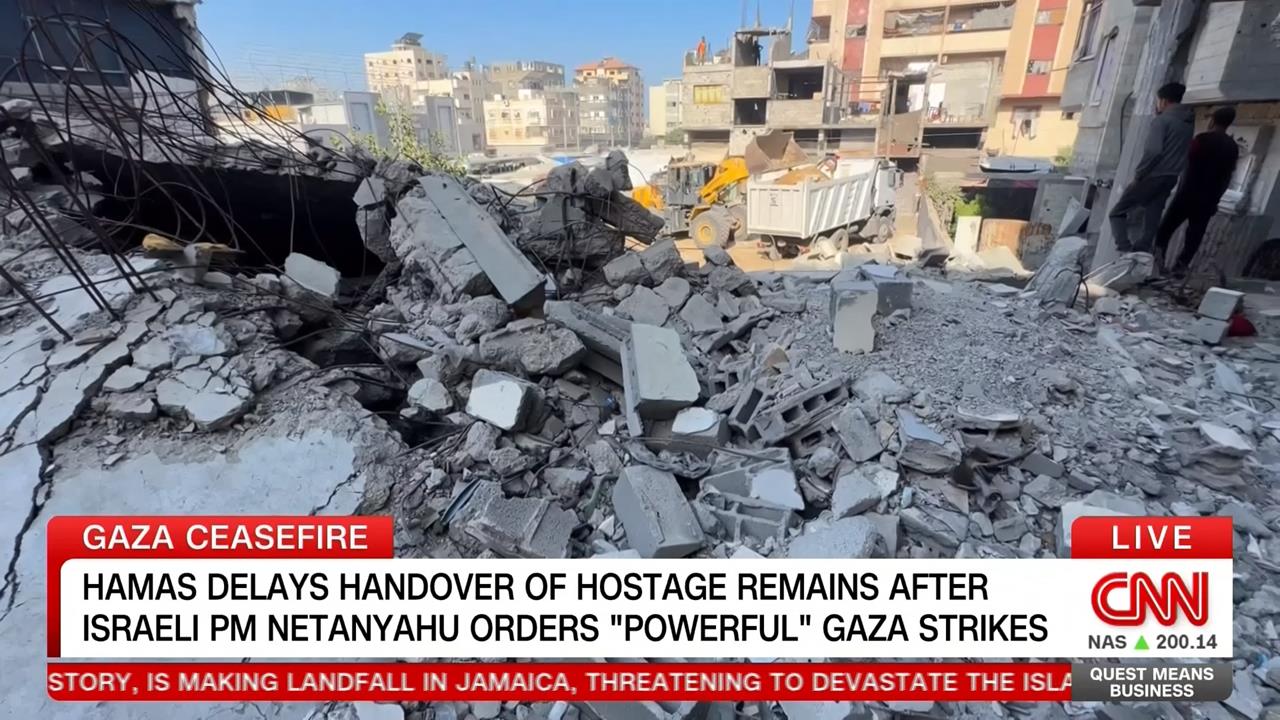 停火協議變白紙？以色列空襲加薩走廊逾30死　控哈瑪斯人質遺體歸還不誠實　美：停火仍有效