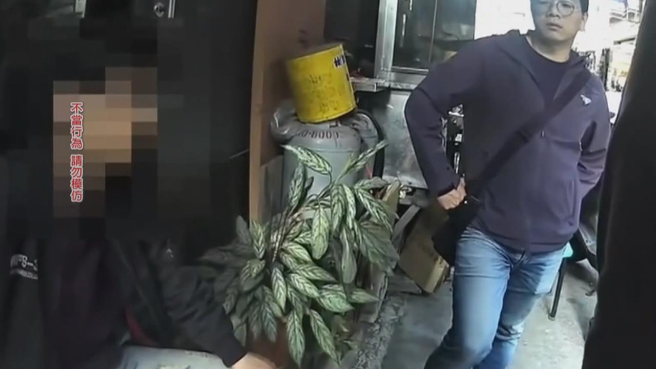 逢甲商圈街頭驚魂！　疑不滿餐廳態度差　２２歲男「持水果刀」追店長