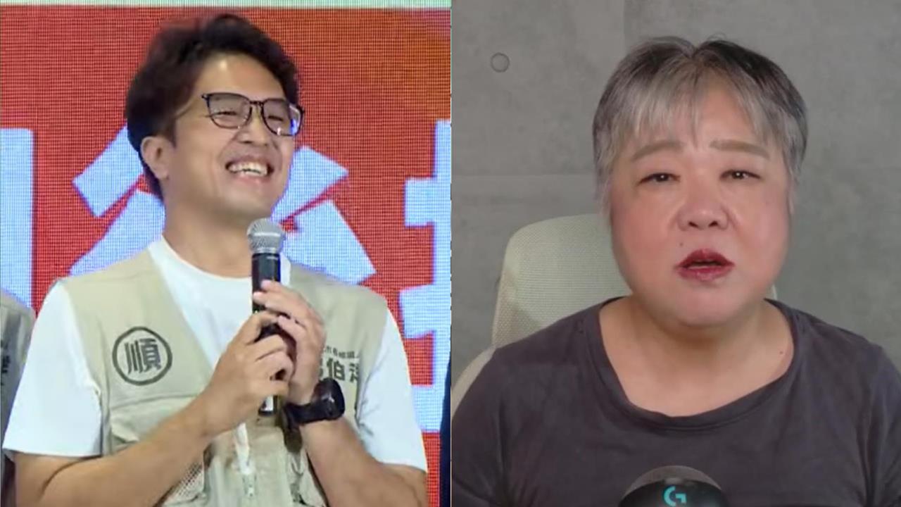 沈伯洋專訪「猛脫口1句」秒收服黃光芹！畫面流出「粉紅泡泡炸裂」網驚喊：整集姨母笑