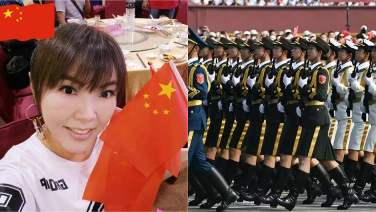 「女版黃安」緊盯九三閱兵太嗨嗆:統一勢在必行!不忘對習近平下指導棋
