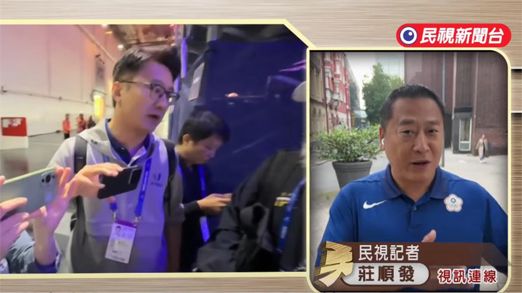 獨／中國隊搶賀電「民視記者公開漏網畫面」1招神反制！網看跪：館長還想變中國人