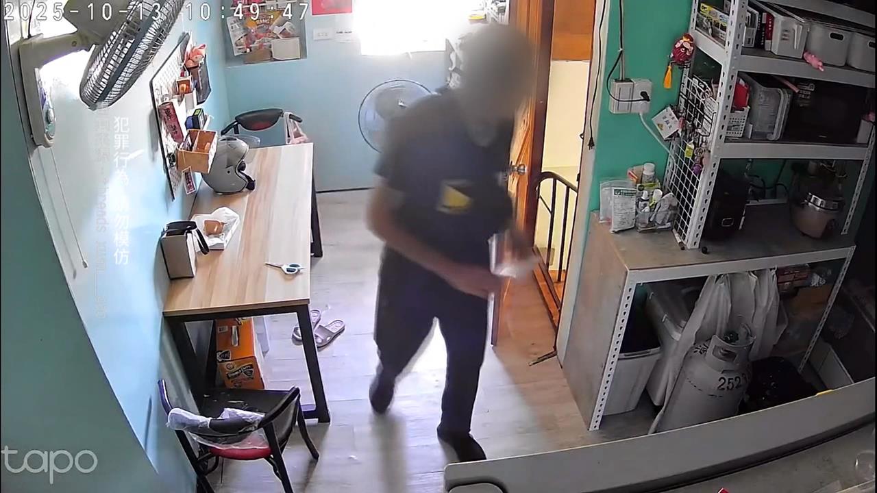撲滿錢消失! 慣竊持菜刀闖空門 屋主嚇壞報警