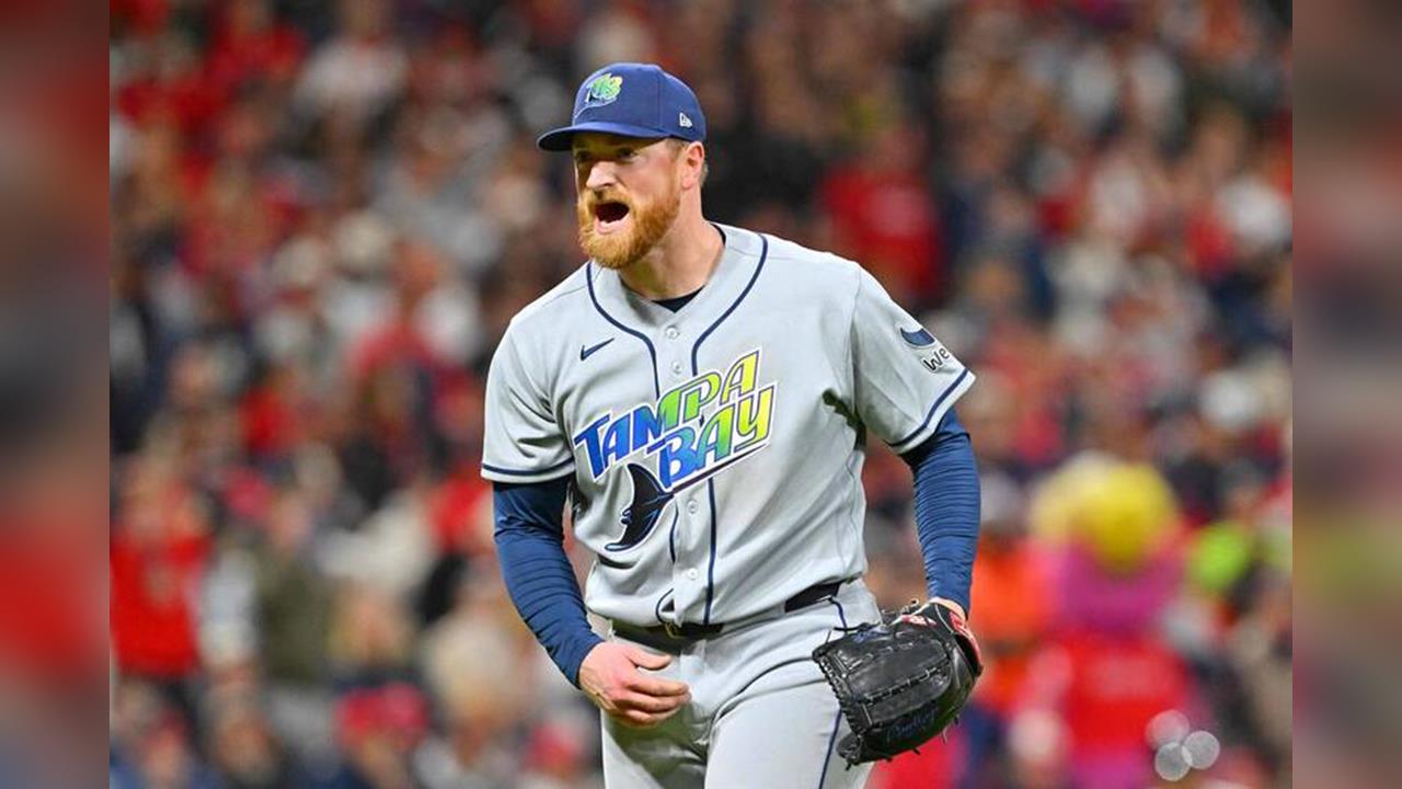 光芒王牌投手拉斯穆森主投7局、失1分。(圖/美聯社)