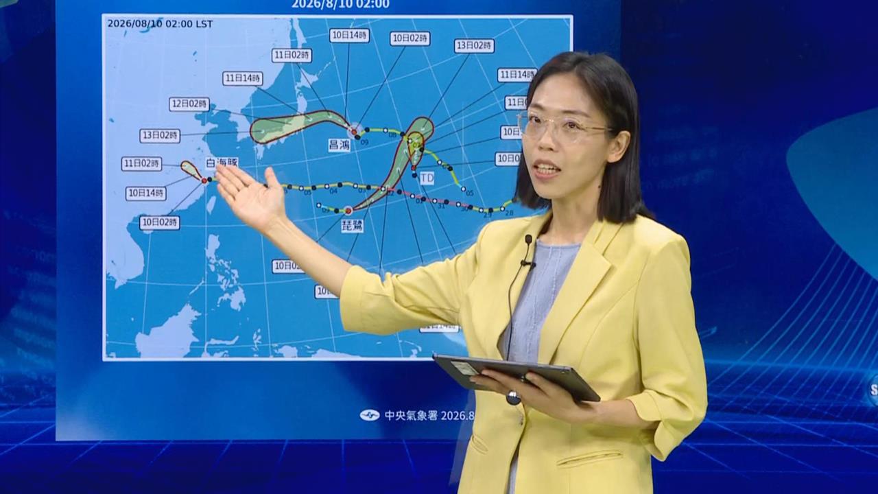 快新聞／白海豚才走！西南風接棒　氣象署曝「這些地方」恐迎一週雨彈