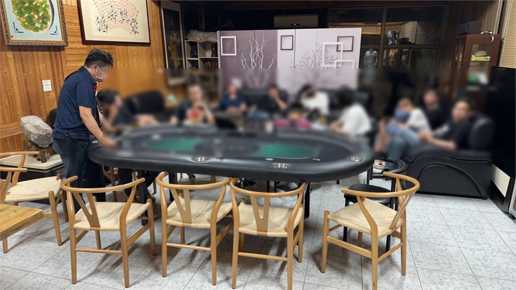 偏僻鐵皮屋竟藏「德州撲克」賭場 警破門逮12人