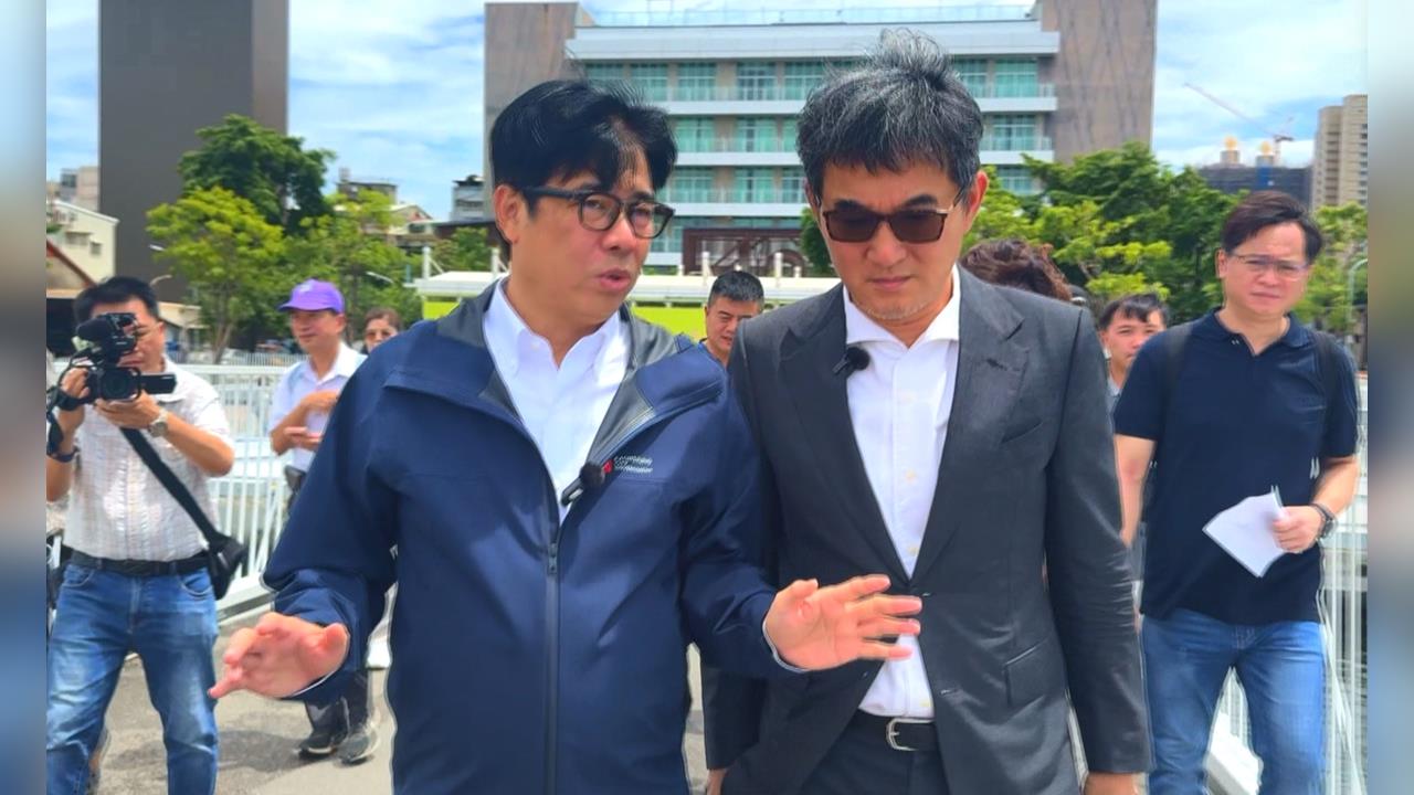 劉建國請益之旅 南下高雄與陳其邁談市政經驗