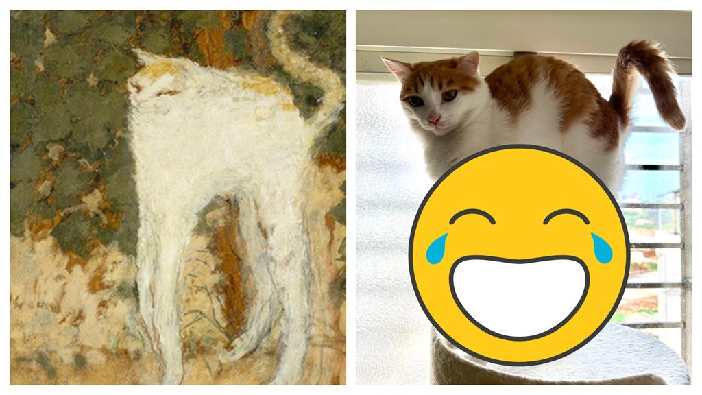 印象派名畫《白貓》美腿占畫面「3/5」太浮誇！百年後竟找到「真喵版」