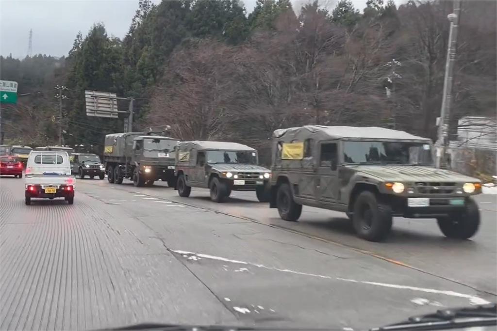 快新聞／日本自衛隊加入震災區運補行列　民間業者向災區輸送糧食