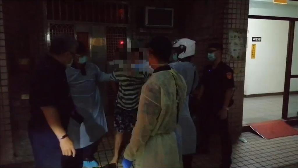 中和熱區通緝犯「身體不適」　警著防護衣送醫