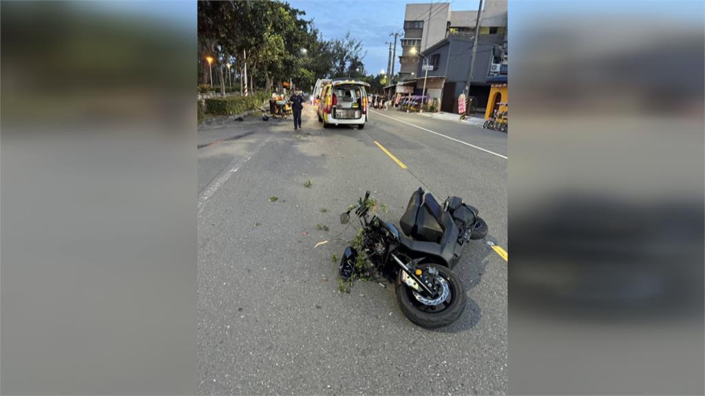 兩菲籍大學生機車雙載　自撞路緣石喪命