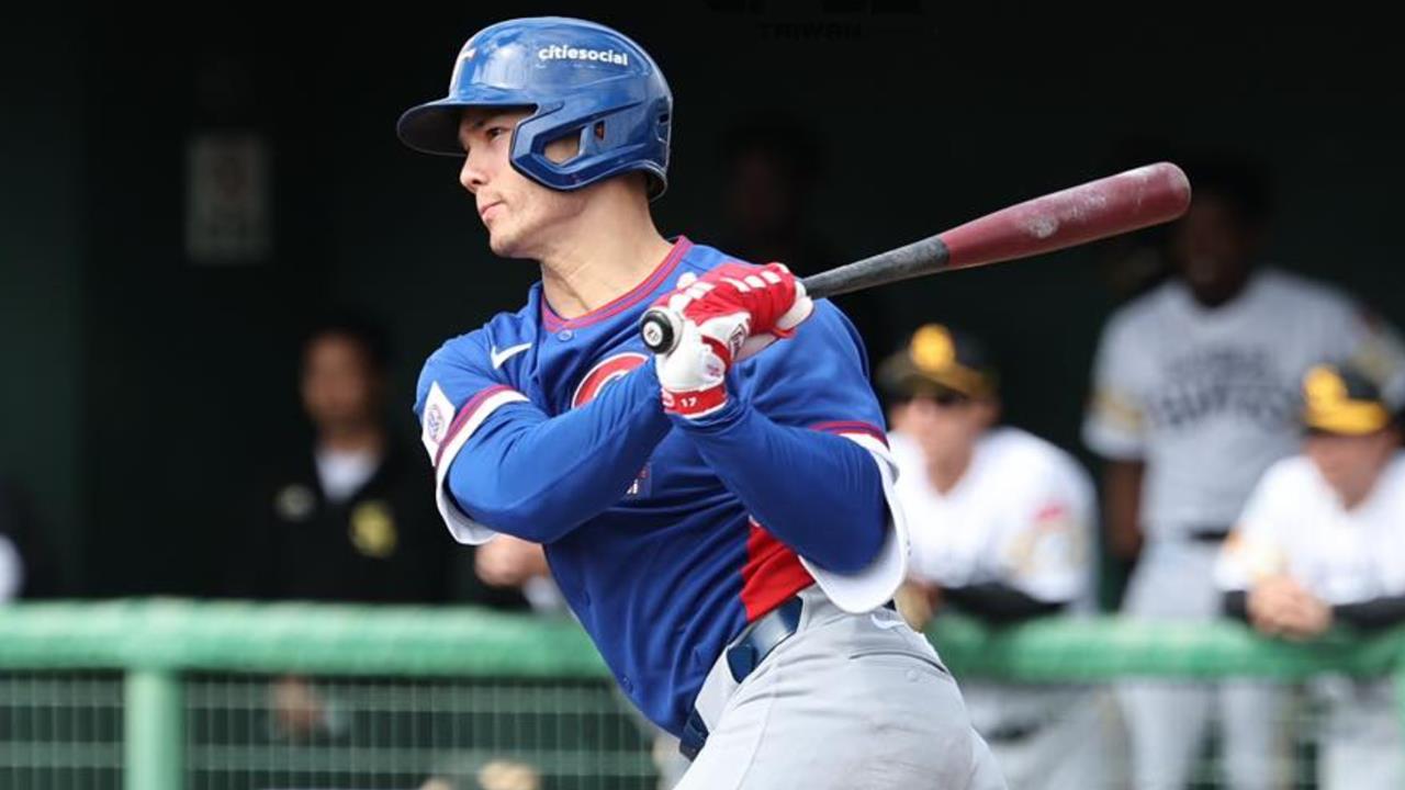 經典賽/帥又強!費仔台灣隊首秀「每次打擊都上壘」曾總賽後「我們是來贏球的」