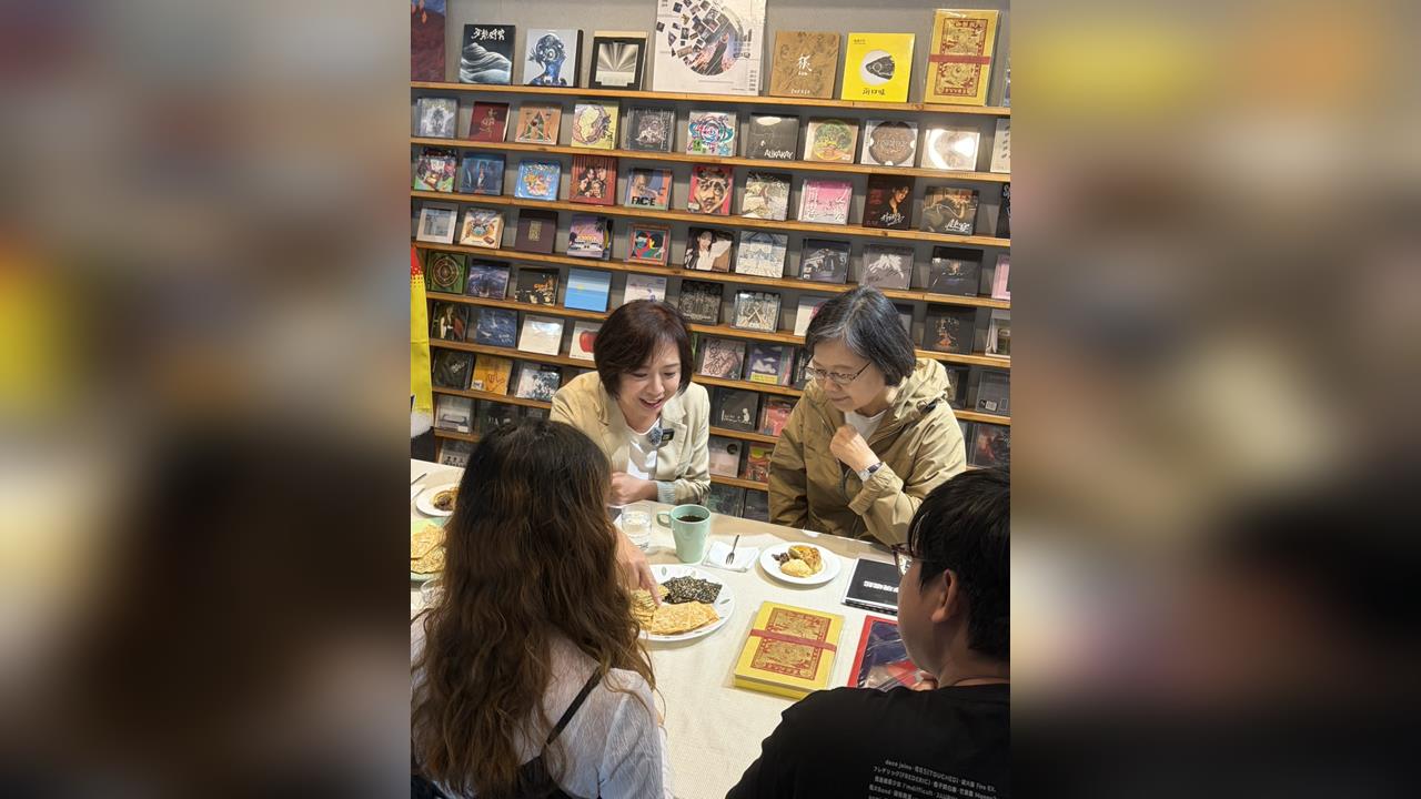 快新聞／蔡英文赴東海大學演講　何欣純曝2人共同點