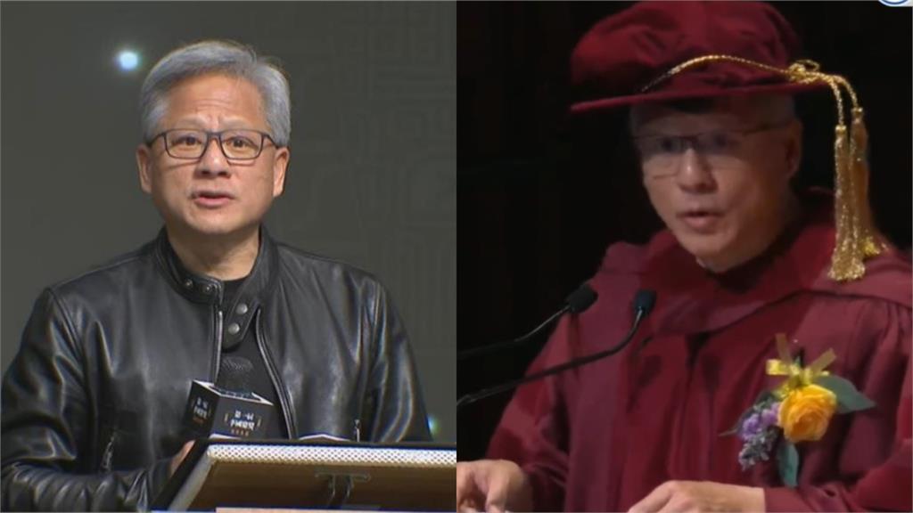 黃仁勳英文致詞「突烙中文」口誤了!火雞說成「這1詞」羞認:很久沒講