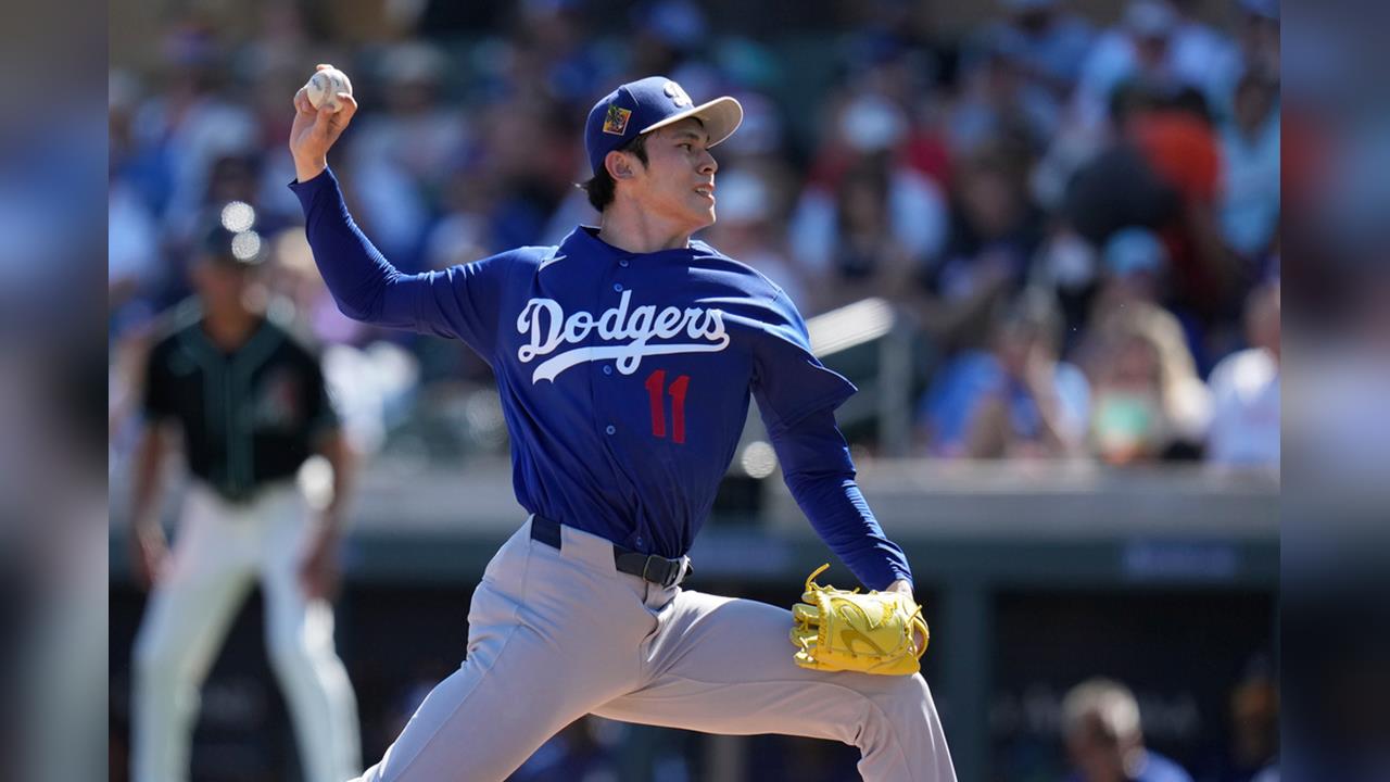 MLB(影)/佐佐木朗希熱身賽1.1局狂飆3K!這「402轉魔球」美媒狂讚誇張