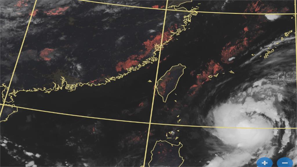 「梅花」颱風持續增強將轉中颱　最快週日上午發布海警