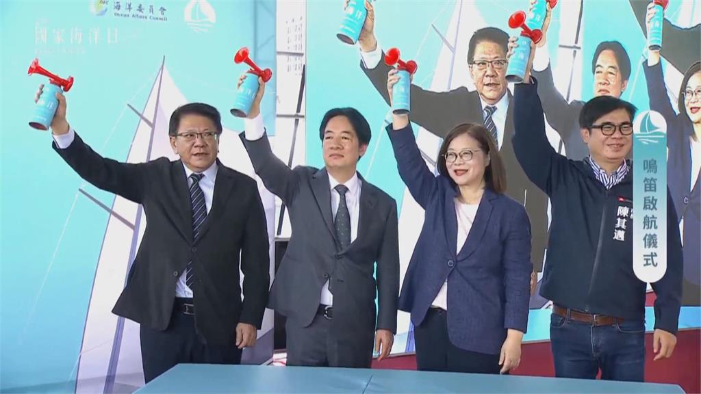 快新聞／管碧玲喊話增加預算「海巡不會辜負國人期待」　賴清德：不會虧待