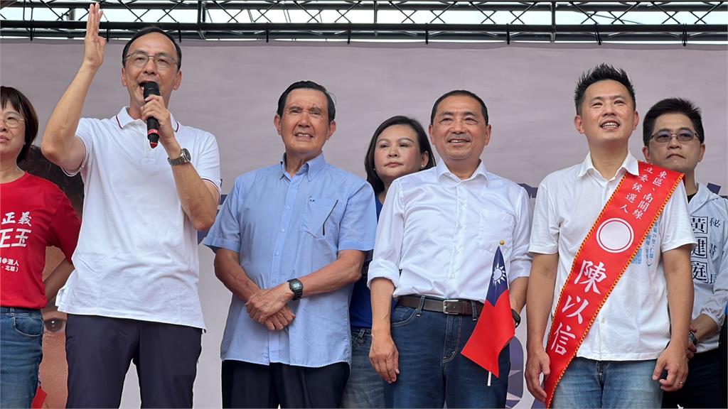 快新聞／與陳以信成立全台首座聯合競總 　侯友宜稱要翻轉台南
