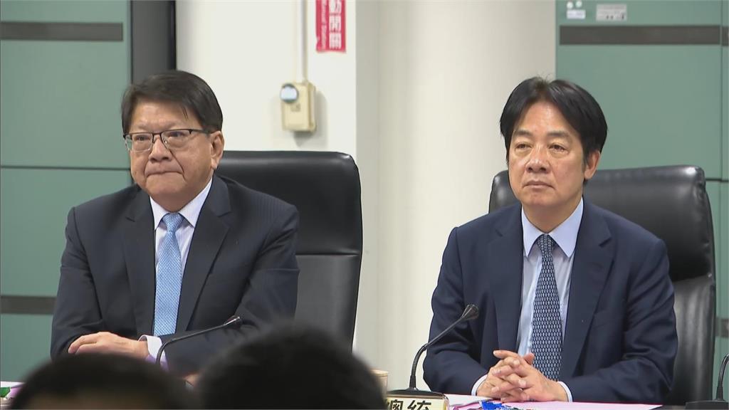 快新聞／政府會做好準備　賴清德：台灣被美國政府列在第一批談判名單內