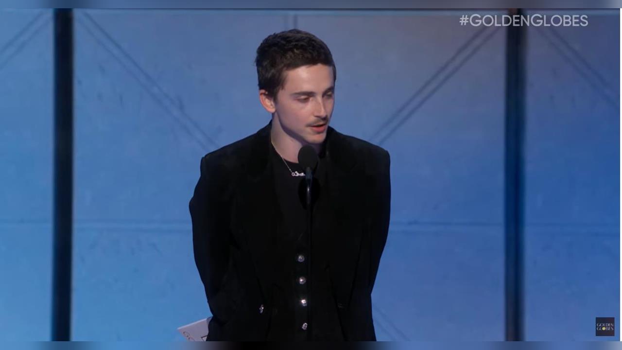 快新聞／金球獎得主出爐！提摩西夏勒梅得最佳男主角　最大贏家是「他」