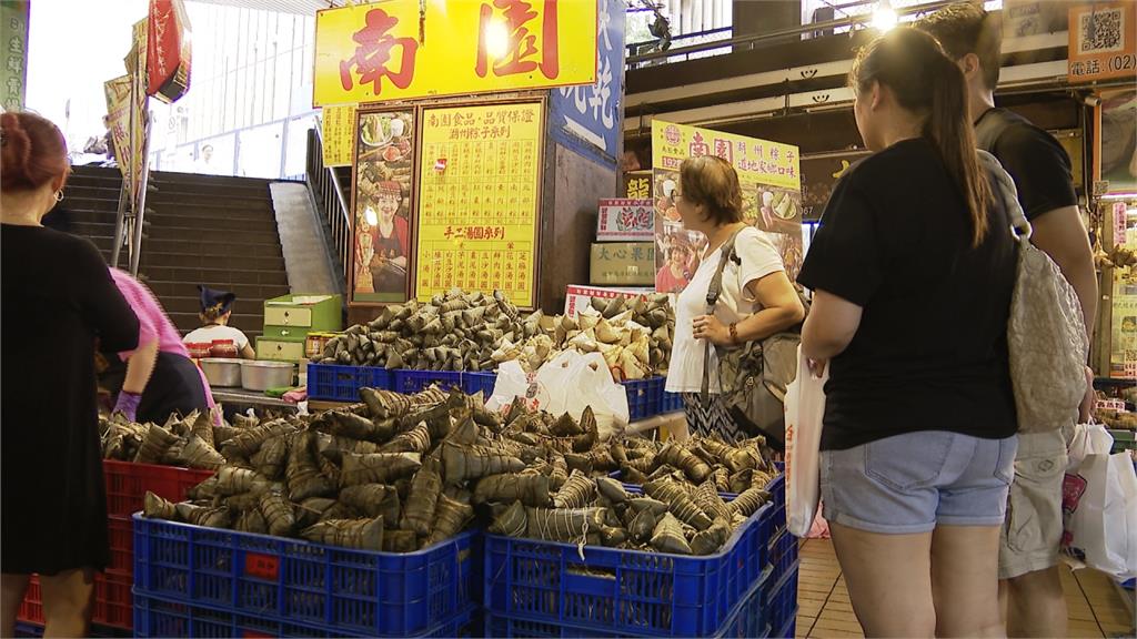 端午吃粽人潮多！台北市「這個」市場不打烊