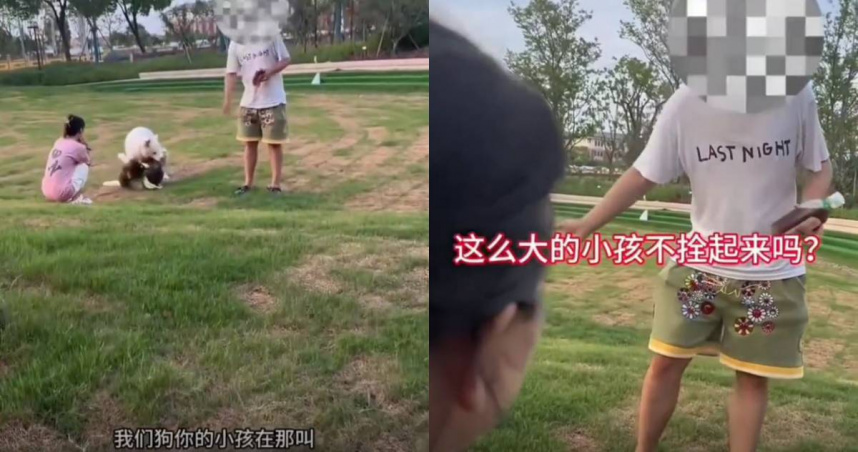 4歲孩遭大狗狂追！她質問飼主沒牽繩　竟被反嗆「為何不拴小孩」