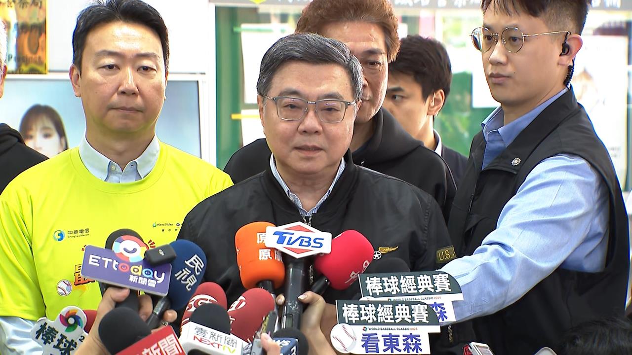 赴日看球遭質疑公器私用?卓揆:自費且是私人活動