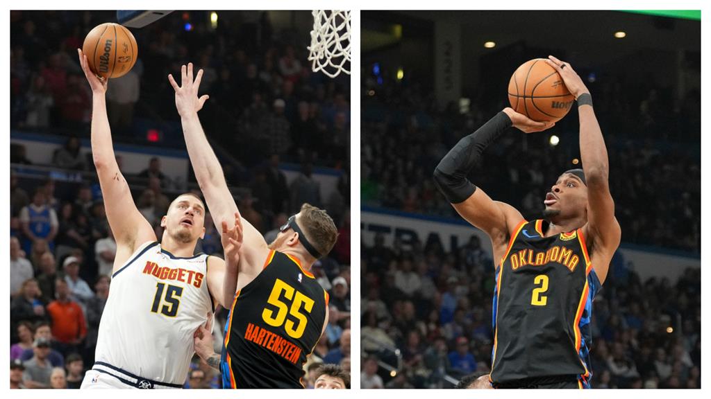 NBA(影)／本季MVP熱門大對決!　雷霆SGA技壓金塊小丑還比肩喬神
