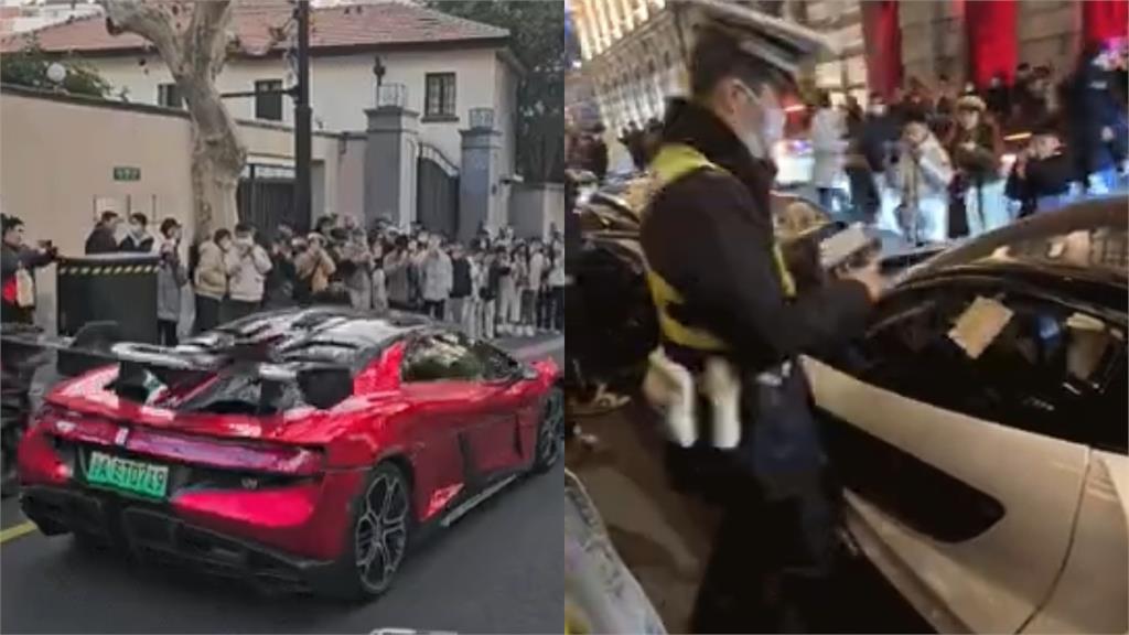 小粉紅豪車「炸街」下1秒遭攔停！狂言「讓韓國人見識真財閥」中網批：很丟臉