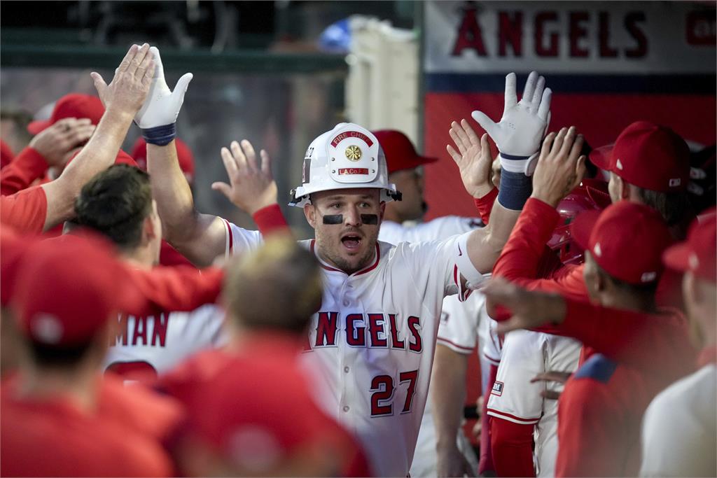 MLB(影)／天下第一人「神鱒」連兩場開轟無用　天使3：14遭太空人痛宰