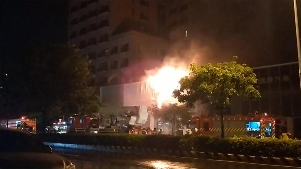 進口汽車展示廠傳火警 損失不小