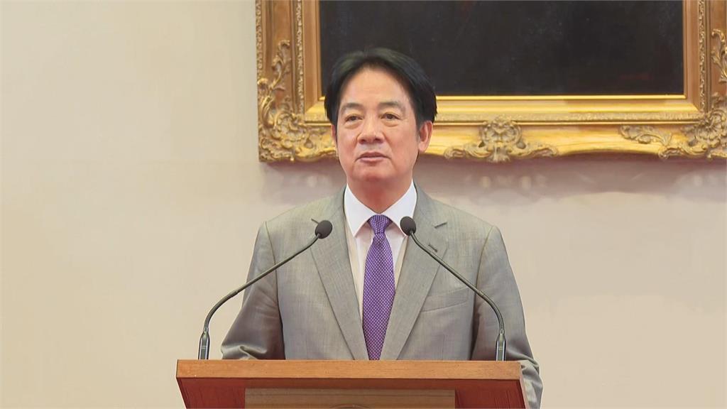 快新聞／賴清德親上火線！　談20%暫時性關稅「爭取最終、最低稅率」