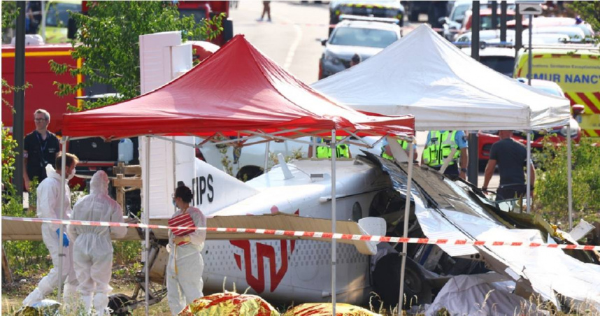 法國跳傘飛機墜毀！機上11人皆罹難　家屬全程目睹