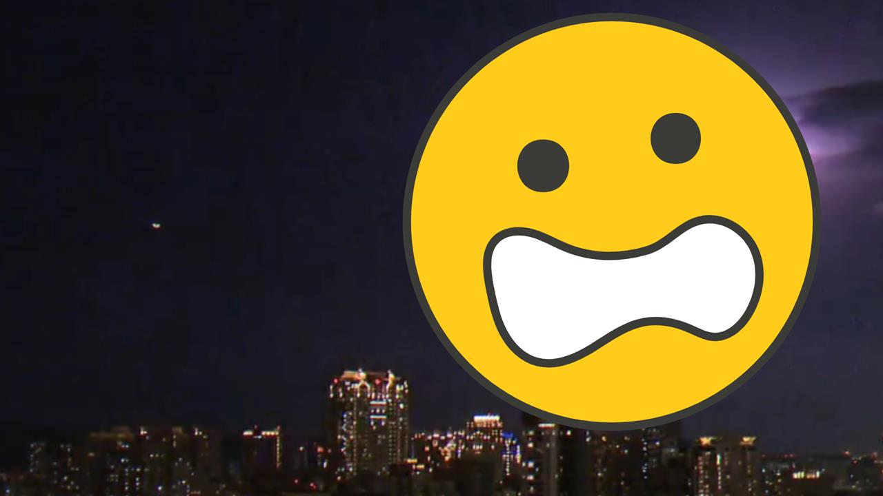 台南空中「驚見白龍魔舞」炸裂狂閃！專家解答「背後真相」網嚇：誰在渡劫？