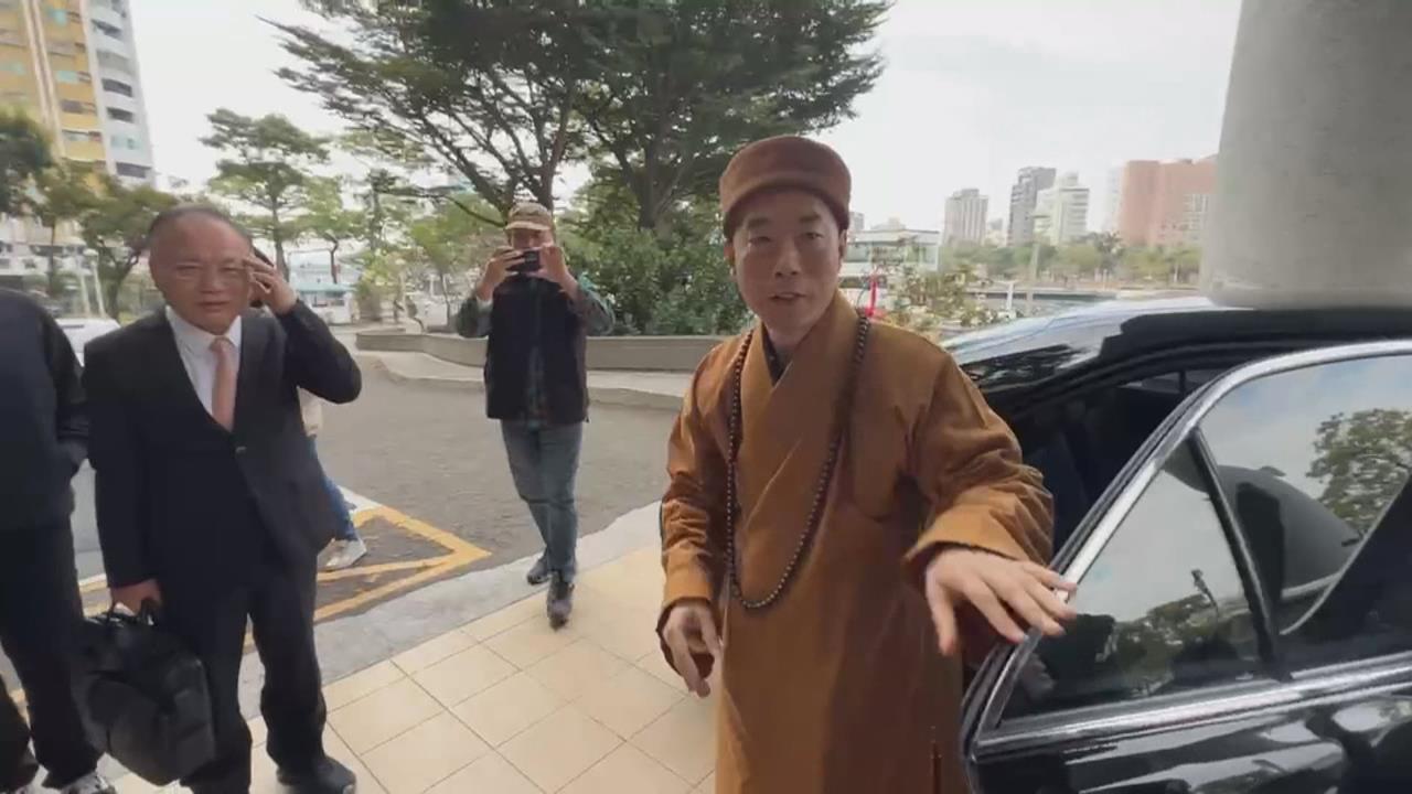 林岱樺涉貪案關鍵人物 住持釋煌智現身出庭