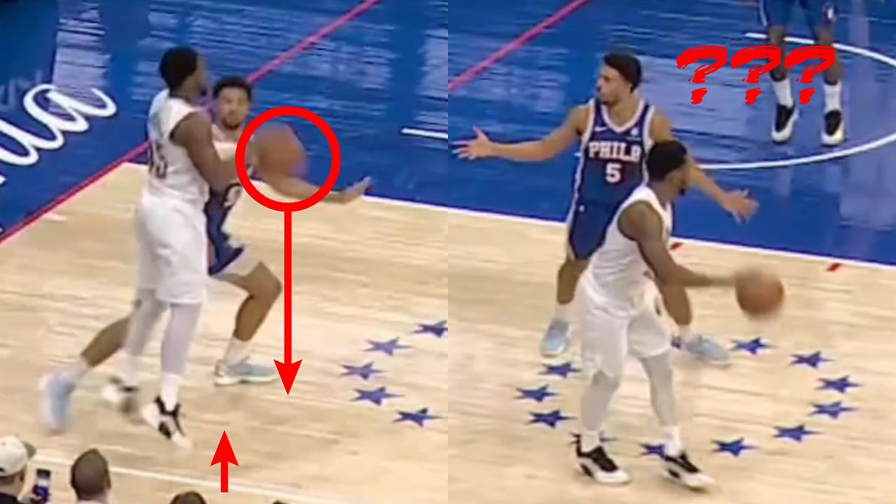 NBA(影)/騎士蜘蛛人「起跳後下球」沒走步全場噓 國內裁判點「一關鍵」算違例