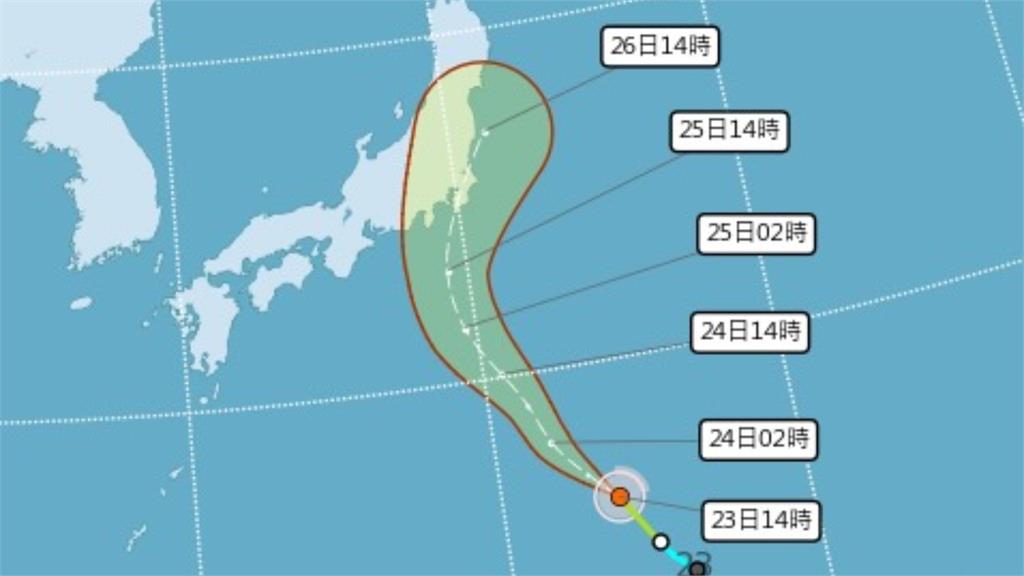 一堆人不知道的冷知識！預報圖墨綠色圓圈「不是颱風變大」…氣象粉專揭真相