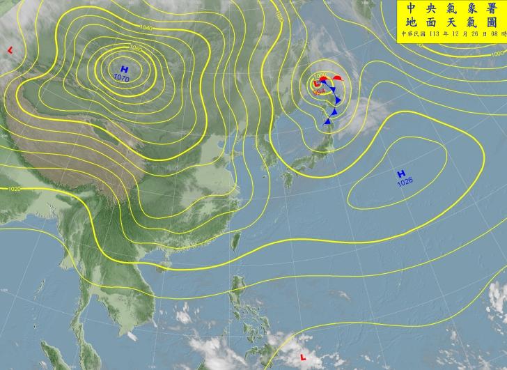 冷氣團將報到「週六氣溫急降」低溫下探11度！鄭明典：入冬以來最高氣壓